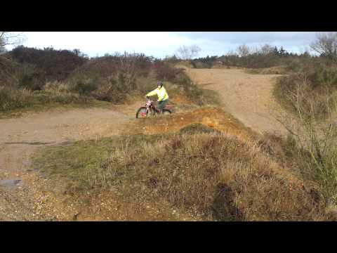 My dad riding his Gas Gas 2008 250 Trials Bike