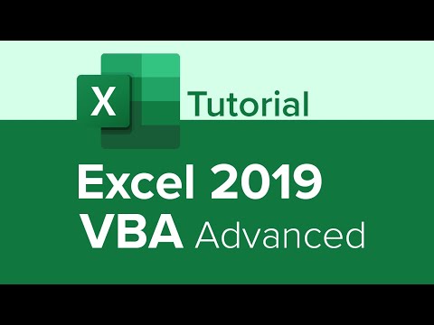 Excel 2019 VBA Beginner Tutorial
