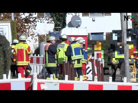 07.11.2018 - Undichte Gasleitung in Wohngebiet