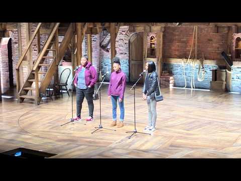 Chicago Students Perform During 2019 Hamilton Education Program