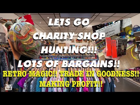 TRASH TALK!! GARY VAYNERCHUK STYLE! LIVE CHARITY SHOP HUNTING!!!
