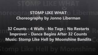 Stomp Like What - Line Dance to Stomp Like Hell