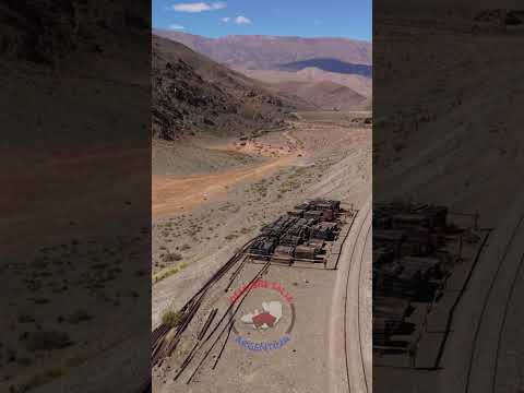Estación Diego de Almagro, Ramal C14, a casi 3400 metros sobre el nivel del mar 🚂🤎🌵🧡#DescubreSal