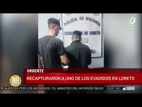 #ModoVerano: recapturaron a uno de los evadidos en Loreto
