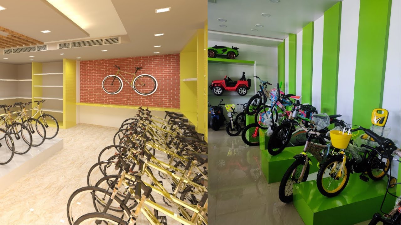 Cycle Showroom Interior Designs | Interior Design Ideas