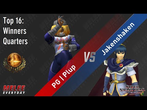 Aegis - PG | Plup (Sheik) vs. Jakenshaken (Marth) - SSBM - Top 16 - Winners Quarters - Best of 5