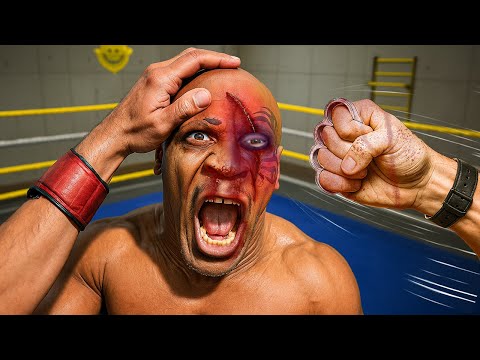 VR Boxing But I'm Using Brass Knuckles...