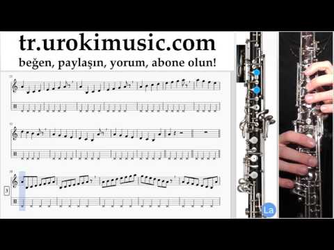 Obua dersleri Calvin Harris ft. Rihanna - This Is What You Came For Notalar Eğitim Bölüm#2 um-723