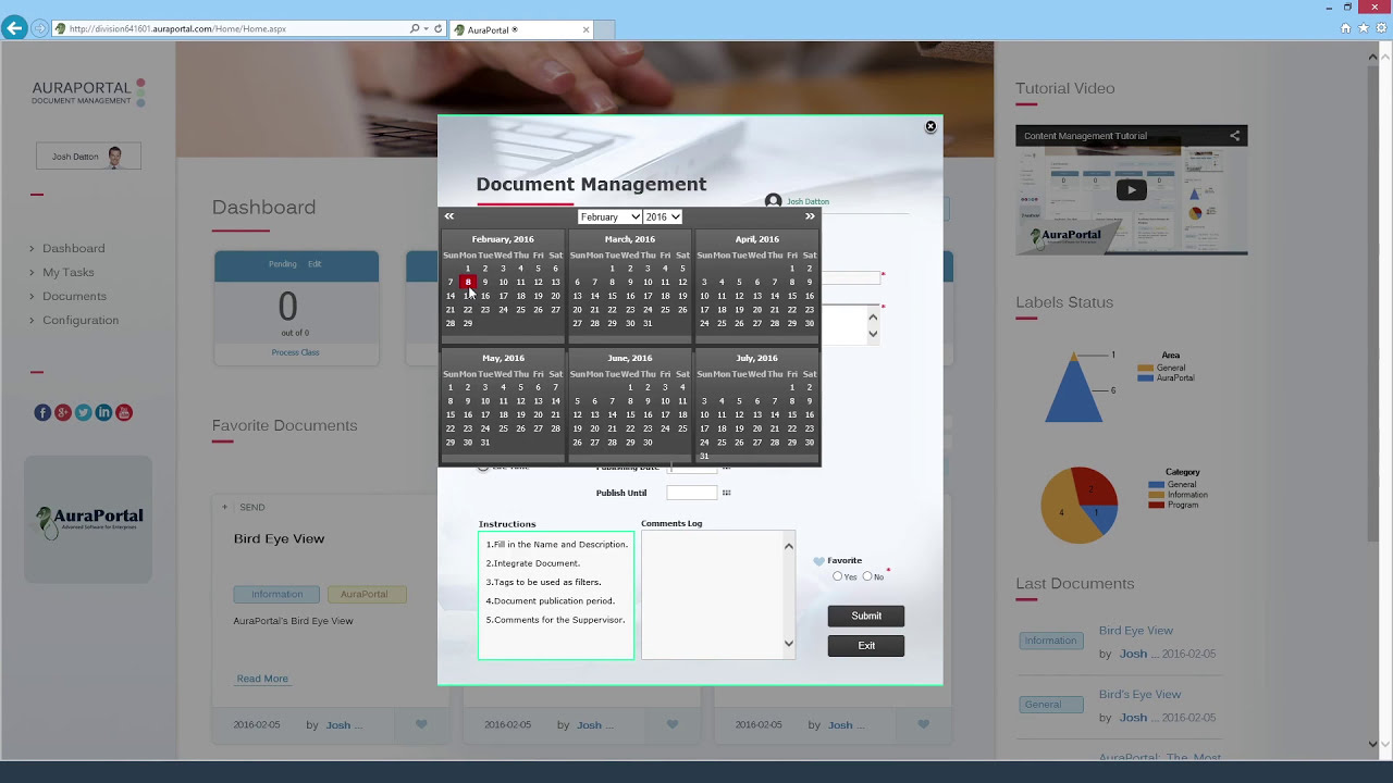 Document Management Workflow (with Business Processes)