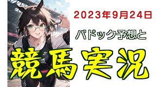 パドック予想で競馬実況.2023.9.24