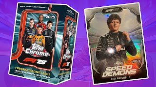 2025 Topps Chrome F1 3 Blaster Box Break