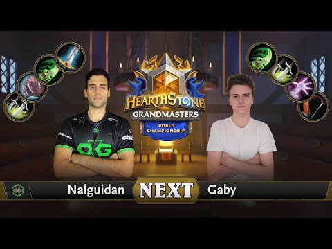 Nalguidan vs Gaby | Top 8 Decider | Hearthstone 2021 World Championship