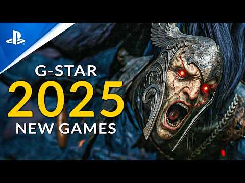 TOP 10 NEW Upcoming Games revealed at G-STAR 2025