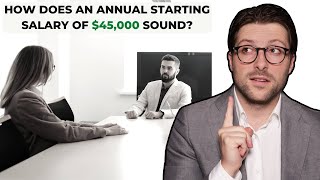 How Does an Annual Starting Salary of $45,000 Sound? (Job Interview) | [EXAMPLE]