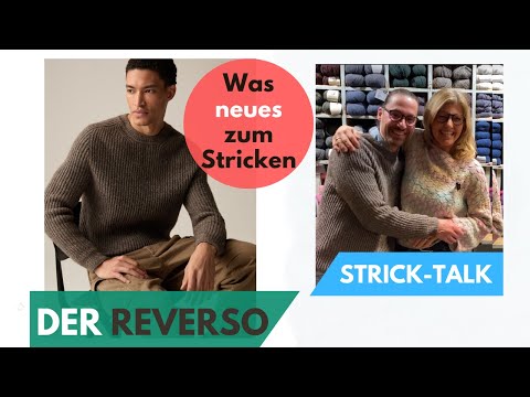 Strick-Talk mit Sabine über mein neues Design den Reverso