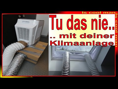 2 Schlauch Klimaanlage Umbau ❆ Das sollte man wissen zum 2 Schlauch Klimagerät DIY Umbau - Garantie?