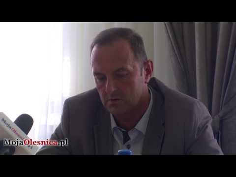 24.07.2015 Oleśnica - burmistrz Michał Kołaciński - słupy MOKiS-u i galerie handlowe