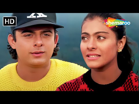 मैं भी चुप हूँ तुम भी चुप हो | Main Bhi Chup Hoon | Udhar Ki Zindagi (1994) | Kajol, Rohit Bhatia