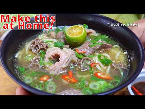 Easy Beef Noodle Soup Recipe ❗ Do not Boil in Water directly👌💯 Best Noodle Soup recipe