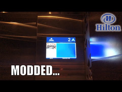 Modded Montgomery Traction Elevators - Hilton O'Hare Airport in Rosemont, IL