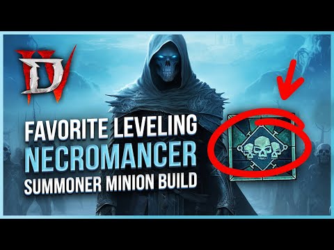 Diablo 4 Summoner Minion Necromancer Leveling Build - Leveling 1 to 100