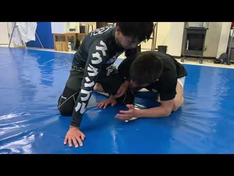 トライフォース大島　11.10 青木真也MMAクラス　片足タックルからの展開1