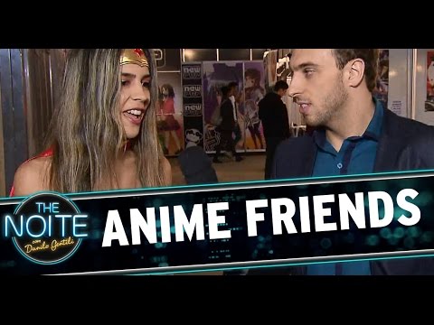 The Noite 30/07/14 (parte 2) - Léo Lins visita o Anime Friends
