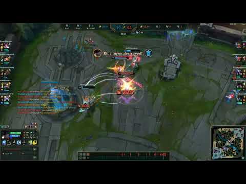 Nilah 1v5 PENTA KILL Vs Yuumi, Fiora, Ashkan, Xin Xao, Ezreal