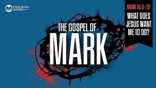 What Does Jesus Want Me to Do — Mark 16:9-20
