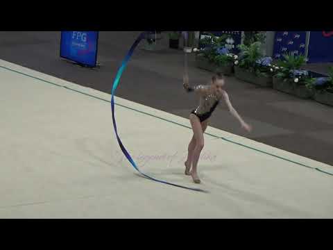 Yeva SHLAPAK ruban - 2019 Championnat de France Créteil AA (junior Elite)