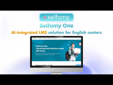 Scale Your English Center with Selfomy One | The AI-Powered LMS Solution