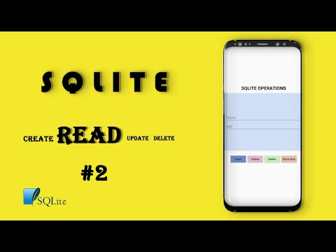 2sqlite Tutorial For Android Studio In Java Crud Operations Read Data In Sqlite