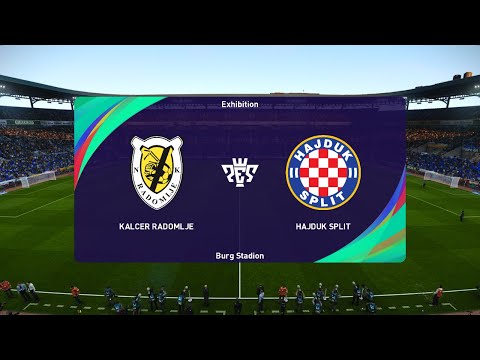 Kalcer Radomlje vs HNK Hajduk Split (07/07/2023) Club Friendlies PES 2021