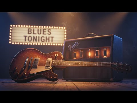 Blues Music Midnight Blues Guitar – Slow Blues Music & Relaxing Blues Whiskey Blues