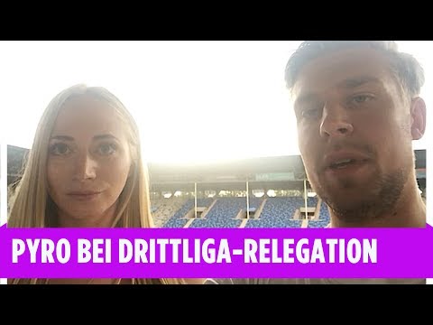 So erlebten wir den Pyro-Skandal in der Relegation | Waldhof Mannheim - KFC Uerdingen