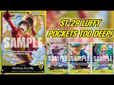 ST29 LUFFY IS HERE! DECKLIST, GUIDE, AND GAMES!
