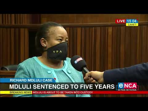 Mdluli sentenced to five years