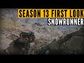 A FIRST look at SnowRunner Season 13: Dig & Drill