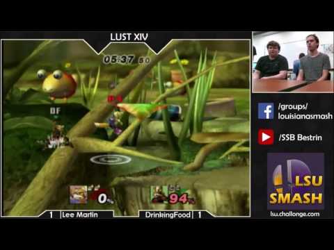 LUST 14 PM Singles - Losers Finals - Lee Martin vs DrinkingFood