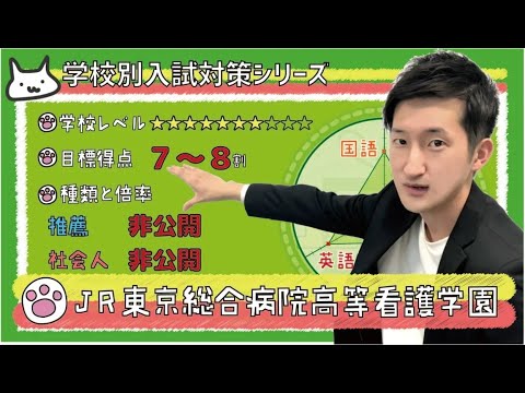 看護学科 【再アップ】JR東京総合病院高等看護学園の傾向と対策【看護受験チャンネル】