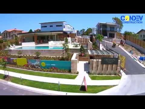 Condev Construction - Greystone Terraces 19 November 2015 (Everton Park, Qld) Drone Video