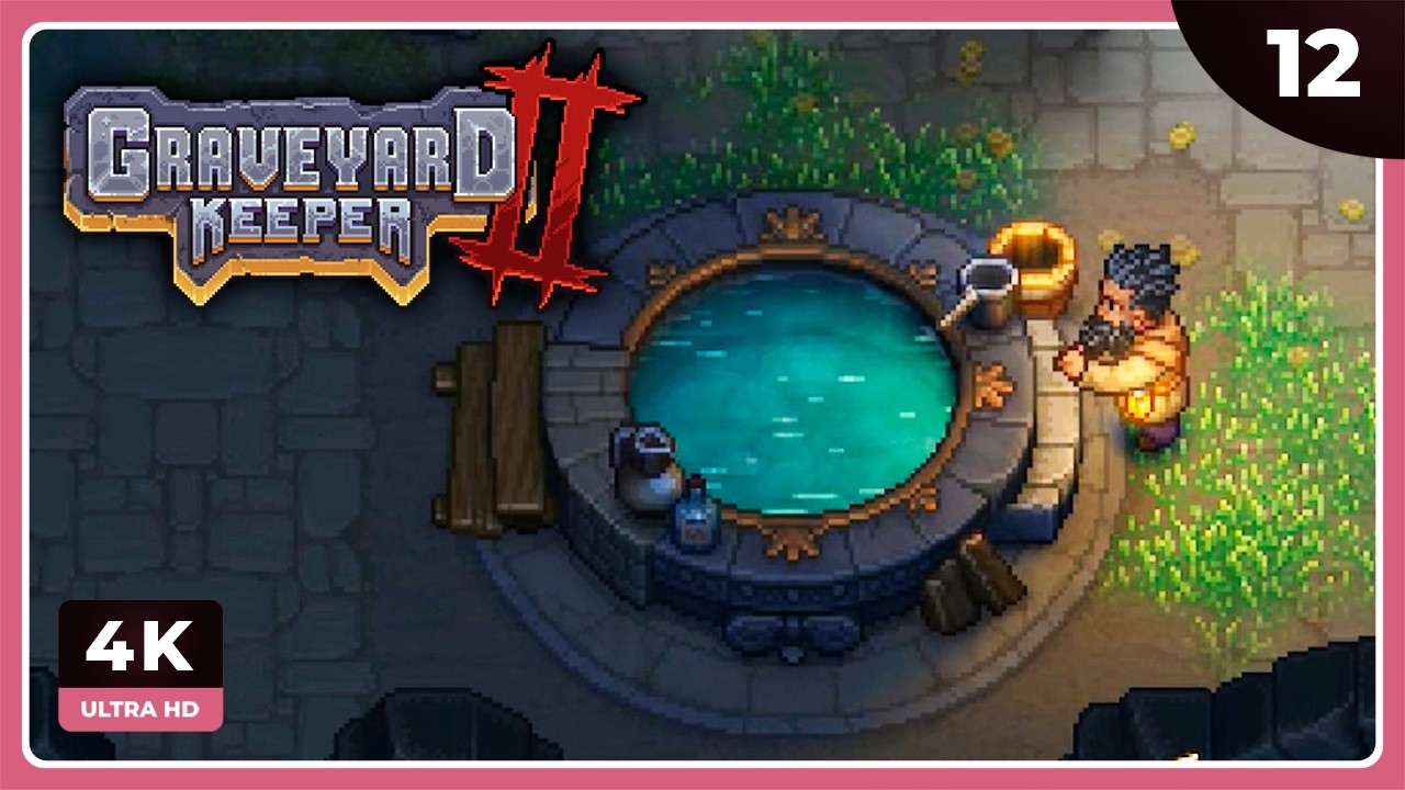 GK #12 | FAVORES PARA LA MONJA | GRAVEYARD KEEPER 2 Gameplay Español