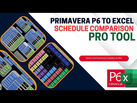 Convert Primavera P6 Schedule to Excel Timeline Project Plan in Excel with Gantt Chart from P6