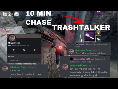 1v1ing Biggest TrashTalker in DBD Mobile