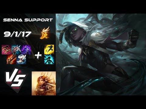 SUPPORT Senna vs Leona - EU Challenger Patch 14.5.1