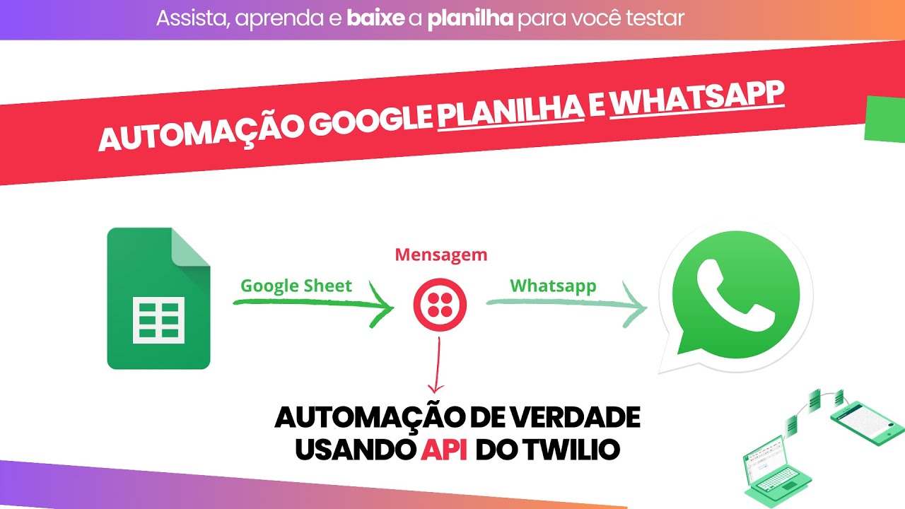 Como Integrar Google Planilha ao Whatsapp com API do Twilio