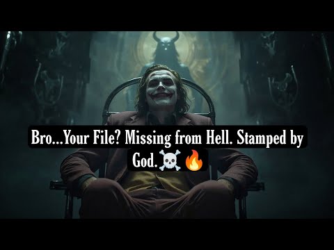 The Devil Asked About You — God Just Smiled 😈🔥 Joker Speech | Joker Speech Dark Motivation