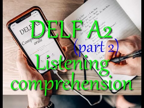 DELF A2 listening comprehension (part 2)