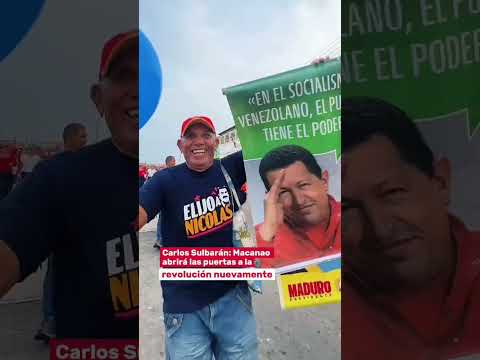 El candidato a la alcaldía del municipio Península de Macanao en Nueva Esparta, Carlos Sulbarán