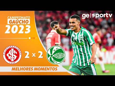 Gols e lances de Internacional x Juventude-RS